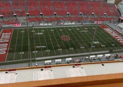 View From The Horseshoe Pressbox
