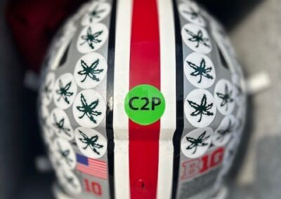 OSU Football Helmet