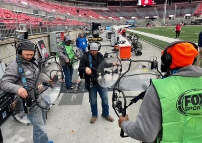 IBEW Local 71 Members | Fox Sports | Parabolic Microphone Operators