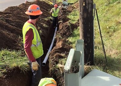IBEW Local 71 Telecom Members | Trench Work