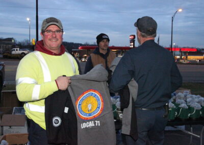 Local 71 Linemen | Taking Break During Storm Repair