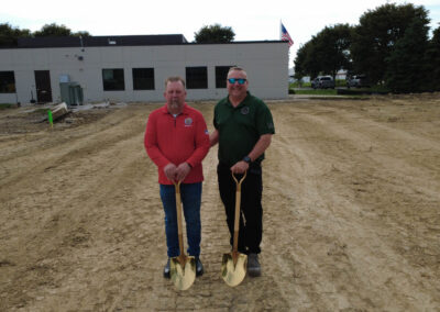 Business Manager/Financial Secretary Todd Kessler | James Roessner Recording Secretary/Assistant Business Manager | IBEW Local 71 Union Hall Groundbreaking Ceremony