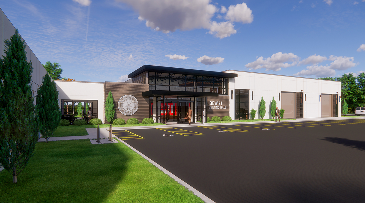 IBEW 71 New Union Hall Rending